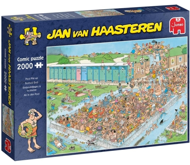 Jan van Haasteren Pool Pile-Up - 2000 stk - (JUM0040)