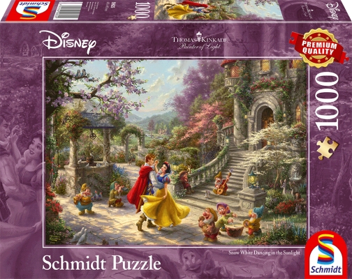 Schmidt Thomas Kinkade: Disney - Danser med prinsen (1000 brikker) (SCH6255)