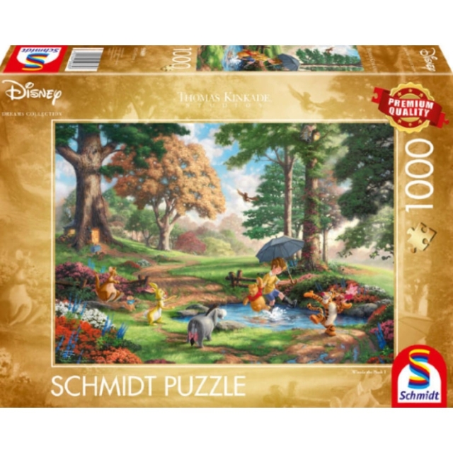 Schmidt Thomas Kinkade: Disney - Ole Brumm (1000 brikker) (SCH6897)