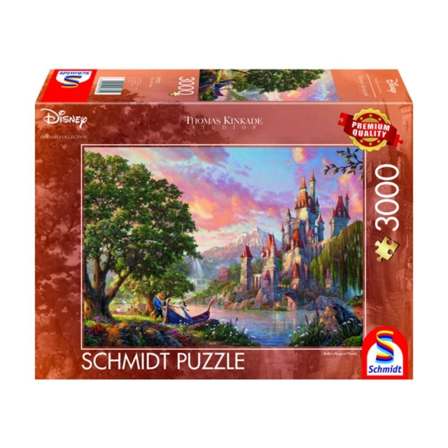 Schmidt Thomas Kinkade: Disney Belles magiske verden (3000 brikker) (SCH7372)