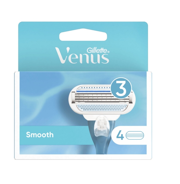 Gillette Venus Smooth Blades 4-pakning