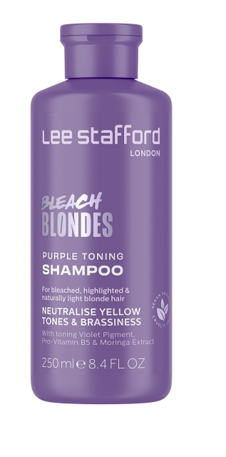 Lee Stafford Bleach Blondes Purple Toning Shampoo 250 ml