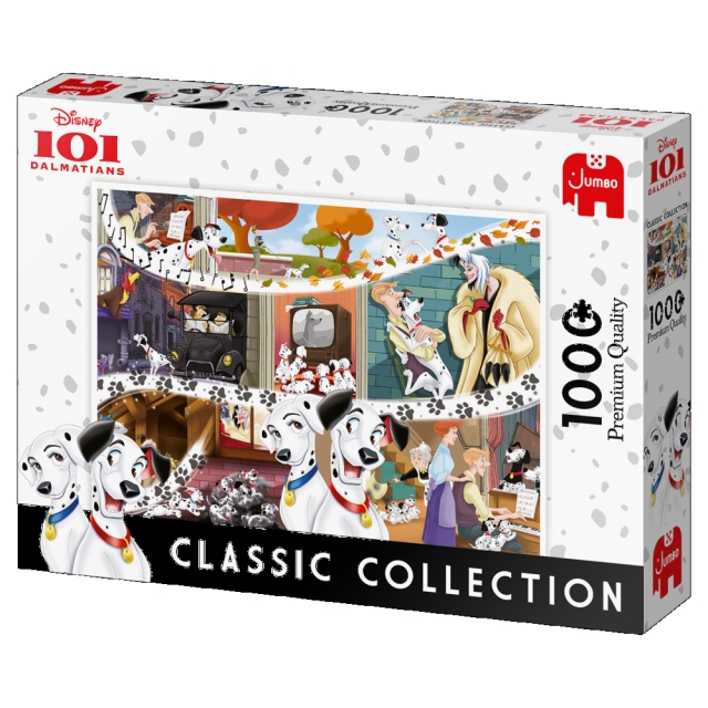 Jumbo Disney Classic Collection: 101 dalmatinere (1000 brikker) (JUM9487)
