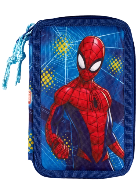 Disney Kids Licensing - Fylt dobbeltdekker pennal med to etasjer - Spider-Man (017608516)