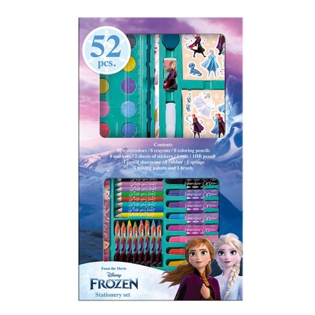 Disney Kids Licensing - Kunstkoffert 52 stk. - Disney Frozen (017406952)