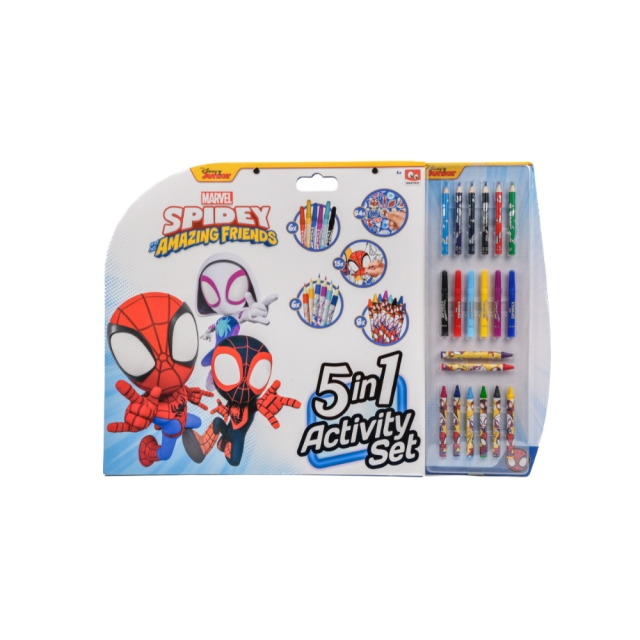 Disney Spidey og hans fantastiske venner - 5-i-1-malingsaktivitetssett (SP22306)