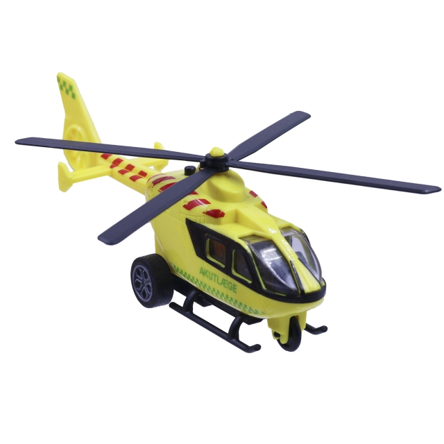 Impulse Toys Motor 112 - Helikopterlegevakt m. lys og lyd (20 cm) (I-1600008)