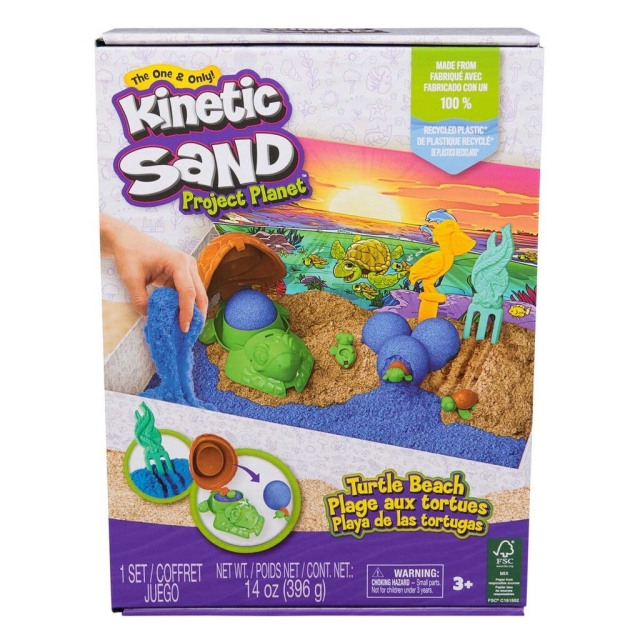 Kinetic Sand Turtle Beach-sett (6069781)