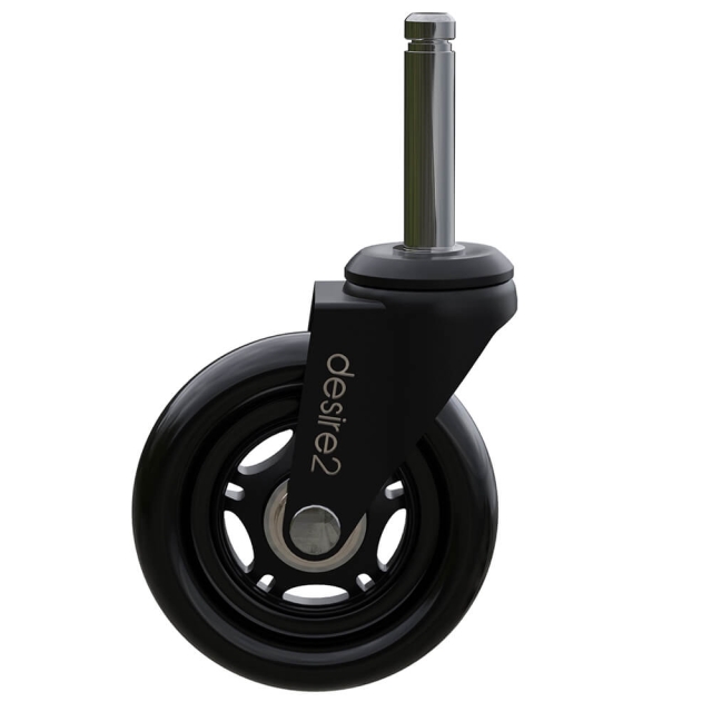 Desire2 Gummihjul 22mm for Universalstoler 5-pk