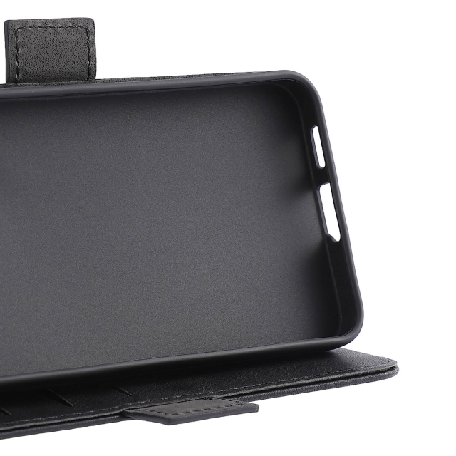 Gear Mobildeksel 3 Kortlommer Svart - Samsung S24 FE 5G