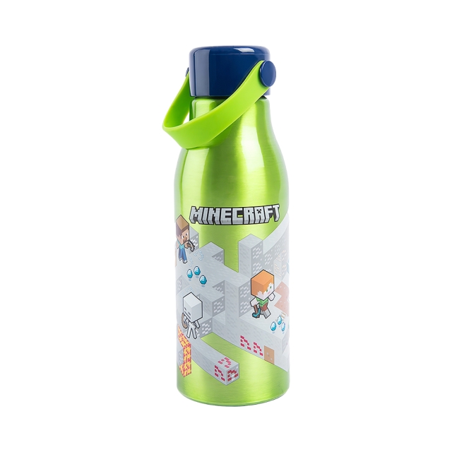 STOR Vannflaske med fleksibelt håndtak 760 ml - Minecraft (088808715-40461)