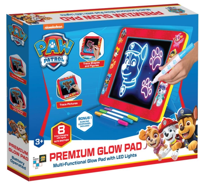 Paw Patrol Tegnebrett - Premium Glow Pad (AM-5119)