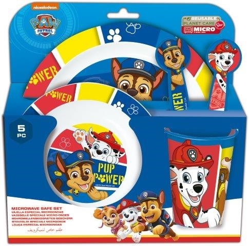 STOR Mikrobølgeovnsmatpakkesett - Paw Patrol (088808705-74650 )
