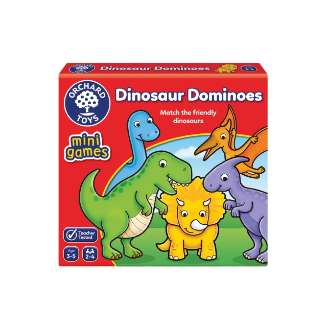 Orchard Toys Dinosaur Domino Minispill (600353)
