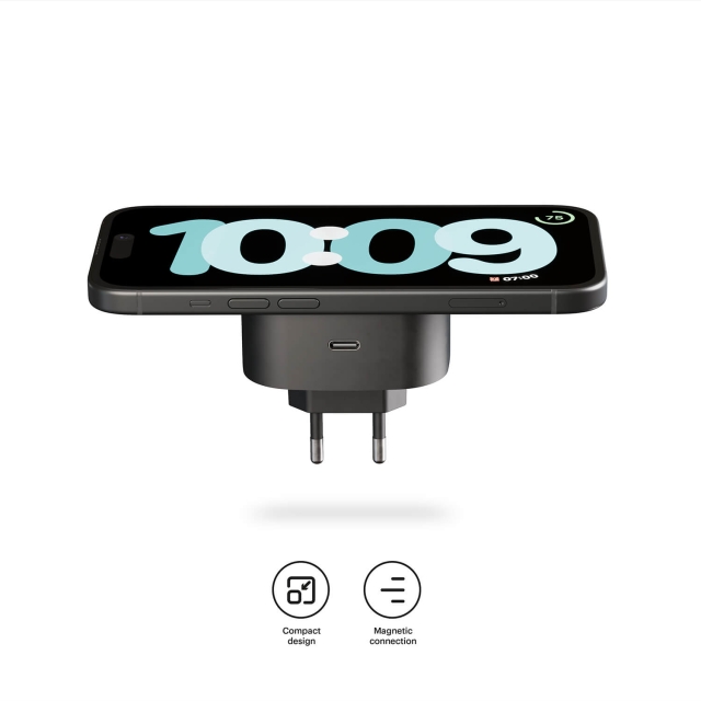 Zens Ladeadapter Qi Trådløs Svart