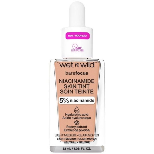 Wet n Wild Bare Focus Niacinamide Skin Tint 32 ml - Light Medium Sand