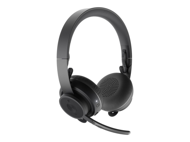 Logitech Zone Wireless Teams Bluetooth-hodesett - GRAPHITE
