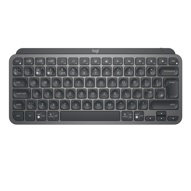 Logitech MX Keys Mini minimalistisk trådløst tastatur med belysning - nordisk layout