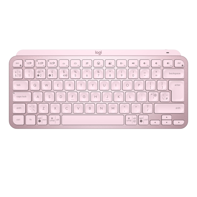 Logitech MX Keys Mini minimalistisk trådløst tastatur med belysning - nordisk layout
