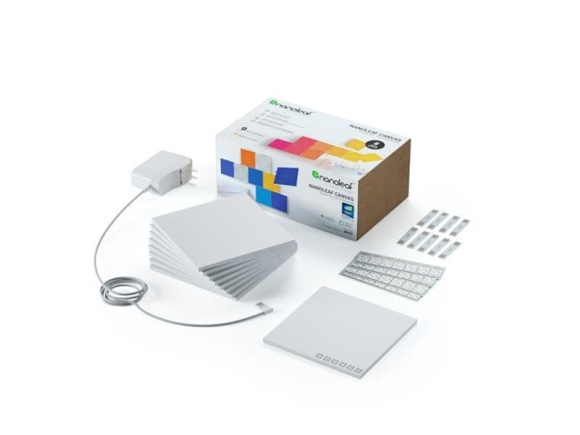 Nanoleaf Canvas Starter Kit - 9 paneler