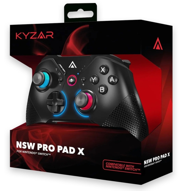 Kyzar Switch PRO Controller - Svart