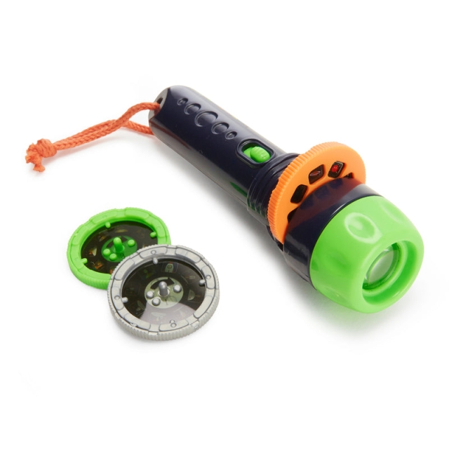 Kikkerland Lommelykt med fortellinger fra verdensrommet