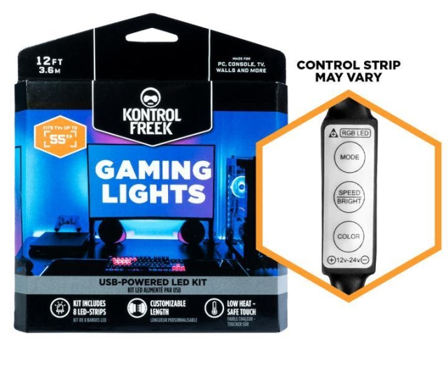 KontrolFreek Spillbelysning - USB