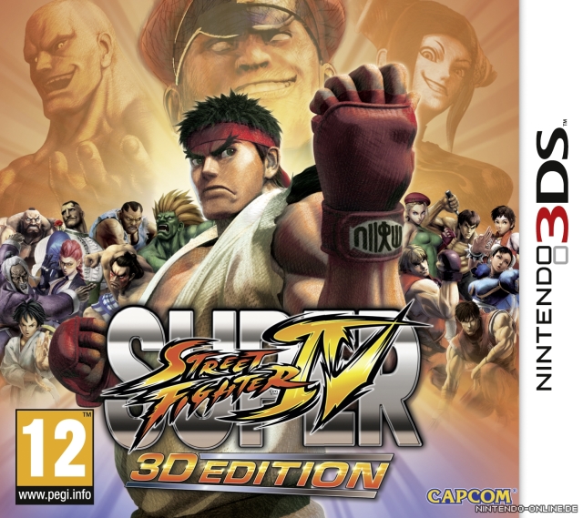 Capcom Super Street Fighter IV: 3D Edition (ITA) (engelsk i spillet)
