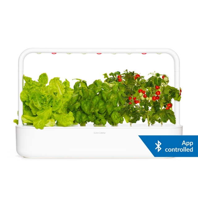 Click & Grow  - Smart Garden 9 Pro Startsett (Farge: Hvit) (SG9S1UNI-BT)