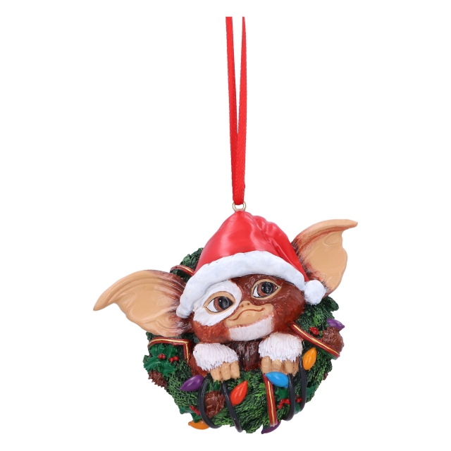 Nemesis Now Gremlins Gizmo i krans hengende ornament 10cm