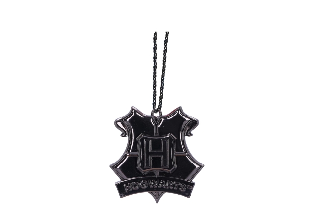 Nemesis Now Harry Potter Galtvort-våpenskjold (sølv) hengende ornament 6 cm