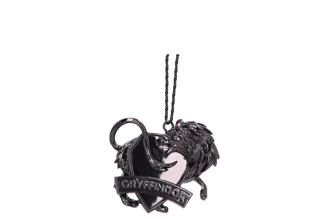 Nemesis Now Harry Potter Gryffindor-våpenskjold (sølv) hengende ornament