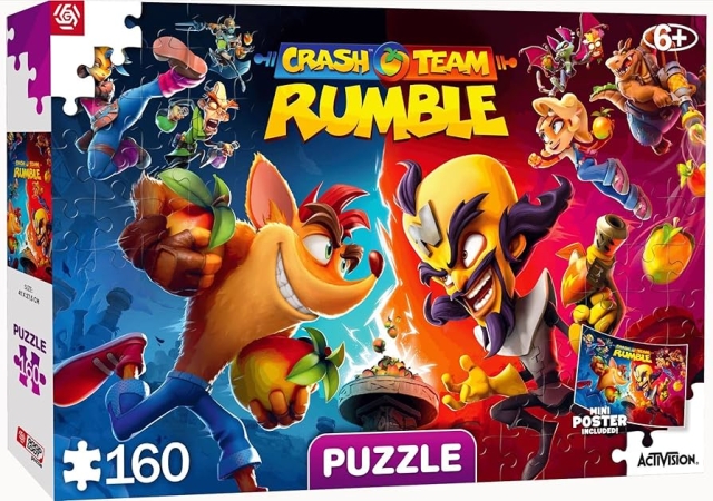Good Loot Barn og unge: Crash Rumble Heroes Puslespill - 160