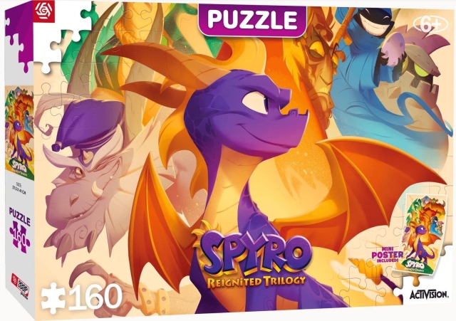 Good Loot Barn: Spyro Reignited Trilogy Heroes Puslespill - 160