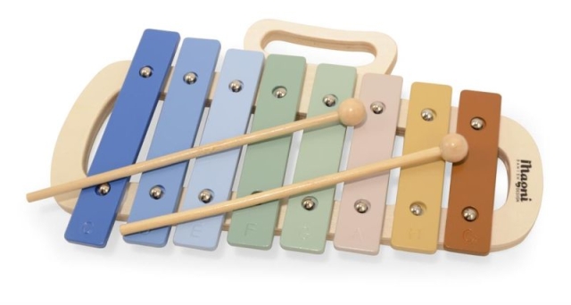 Magni Xylofon, metall og tre - 1391