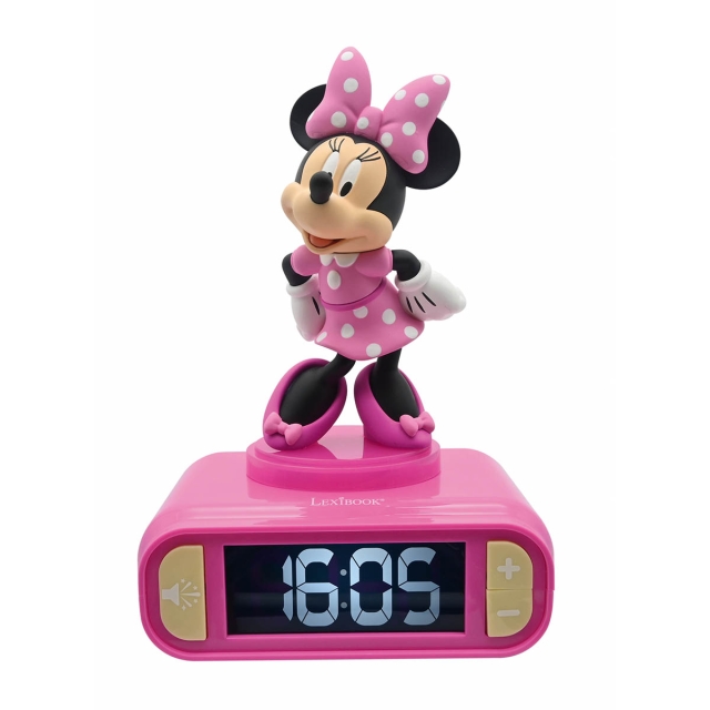 Lexibook Minnie 3D digital vekkerklokke og nattlys (RL800MN)