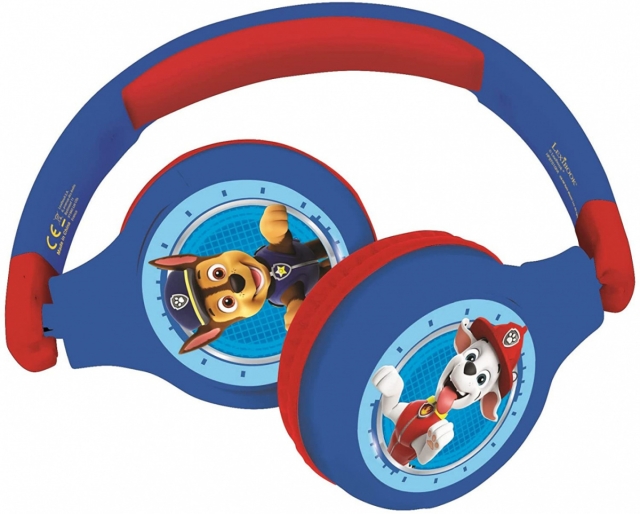 Lexibook Paw Patrol - 2 i 1 sammenleggbare hodetelefoner (HPBT010PA)