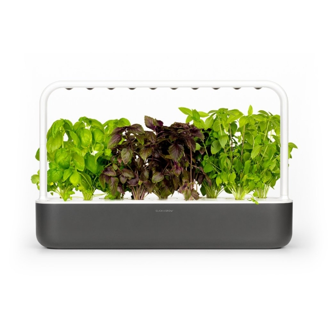 Click & Grow  - Smart Garden 9 Startsett (Farge: Mørk grå) (SG9S8UNI)