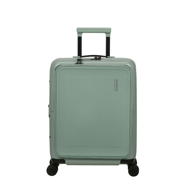 American Tourister Koffert DashPop Spinner 55/23 Front Pocket Laptop Iceberg Green