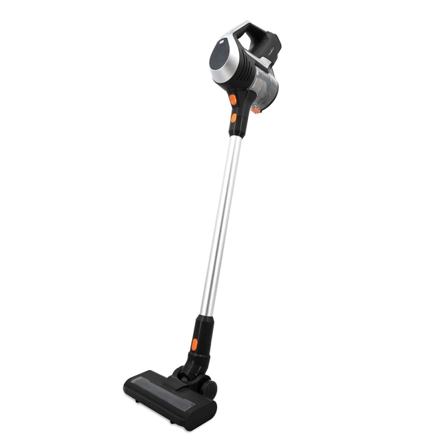 Nedis Stick Støvsuger | 130 W | 25.9 VAC | Motorisert børste med innebygget lys | 10000 Pa | HEPA luftfilter | Oransje / Sort