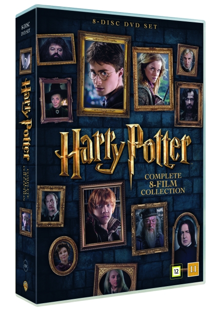 Harry Potter: Den komplette 8-films samlingen (8-disc) - DVD