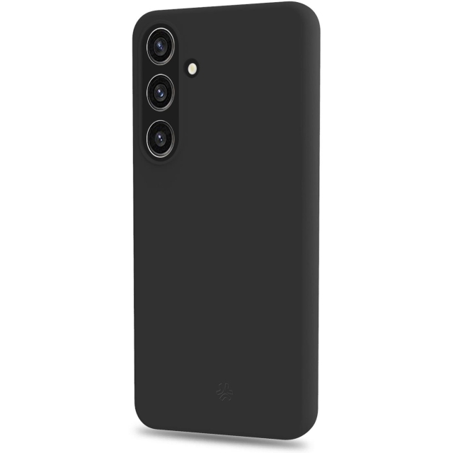 Celly Cromo Soft gummideksel Galaxy S25+ Svart