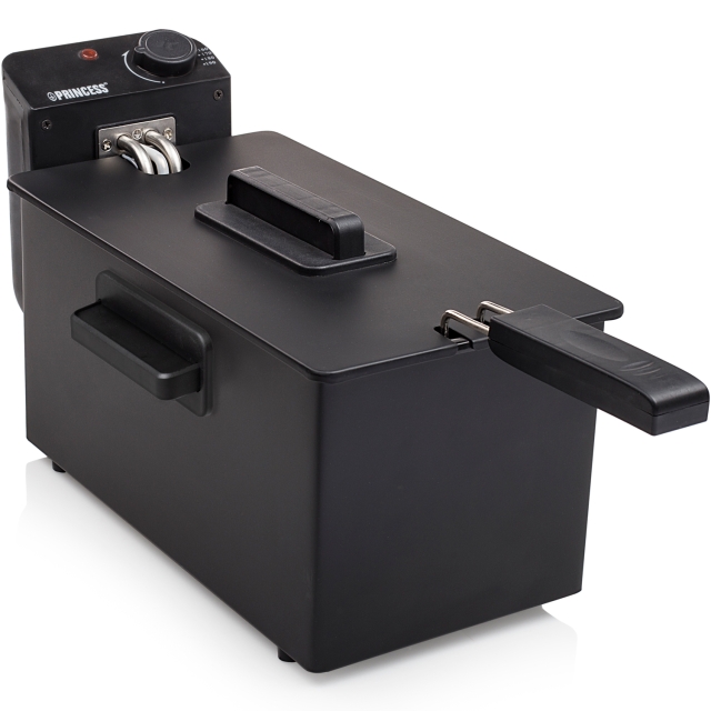 Princess Frityrgryte 3l 182727 Rustfritt stål. Svart