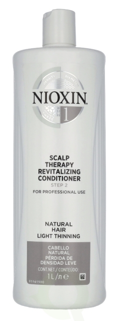 Nioxin System 1 Scalp Revitaliser Conditioner 1000 ml Trinn 2