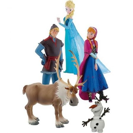 BULLYLAND Walt Disney Frozen 1 gaveeske - 5 figurer (525391)