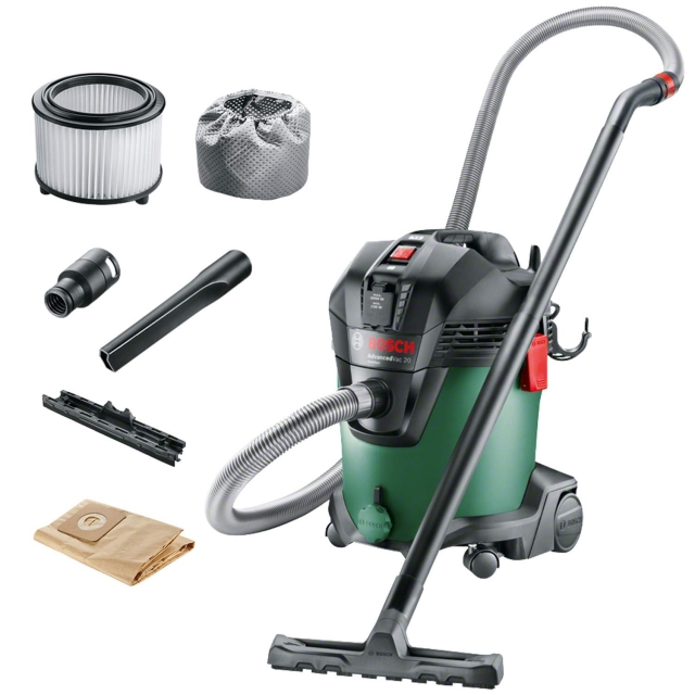 Bosch Advanced Vac 20 våt- og tørrstøvsuger 230v