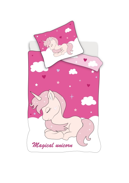 BrandMac Sengetøy - Juniorstørrelse - Magisk enhjørning (1000800)
