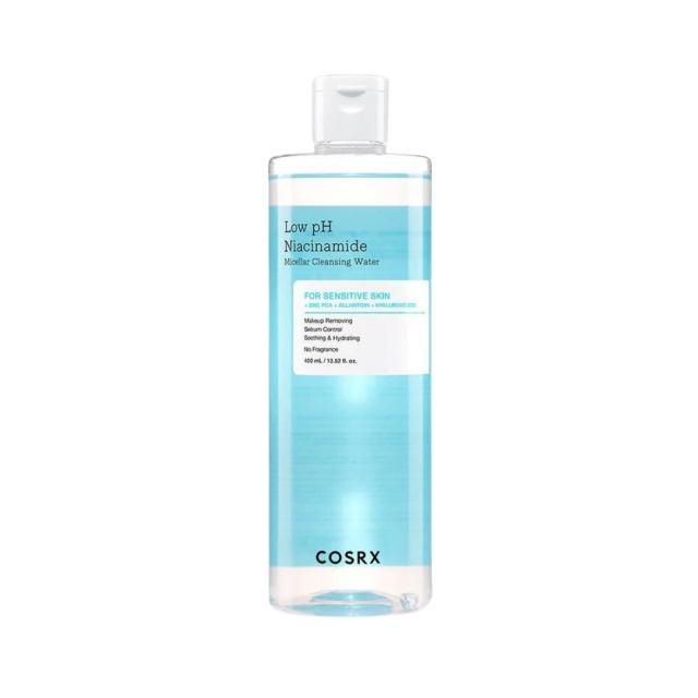 COSRX Niacinamide Cleansing Water med lav pH 400 ml