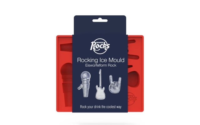 Winkee Isterningbrett - Rock Ice Cubes