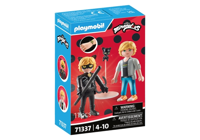Playmobil Mirakuløst: Adrien & Cat Noir (71337)